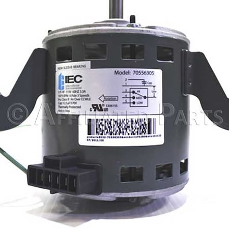Iec 15HP, 115V  FAN COIL MOTOR E020-70556305